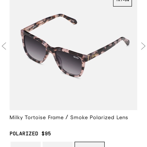 Quay Tortoise framed polarized sunglasses - Picture 2 of 4